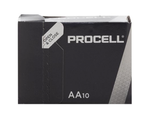 Vel DURACELL - PROCELL ALKALINEBATTERIJ 1.5 V - LR06/AA - 10 st.