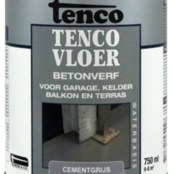 TENCOVLOER cementgrijs (0,75l)(3pp)