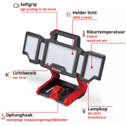 Einhell TP-CL 18/3000 Li Solo - PROFESSIONAL Accu Lamp