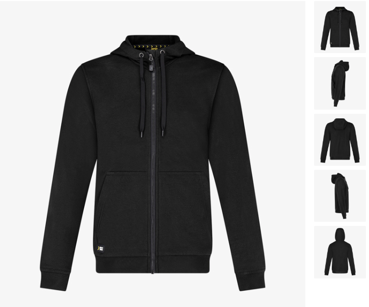 SJ ISAR HOODIE BLK